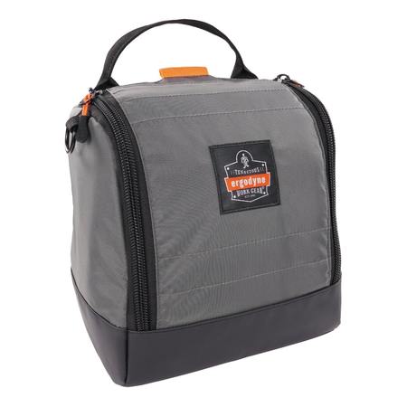 Arsenal By Ergodyne Full Respirator Bag, Magnetic Zipper, Gray 5185